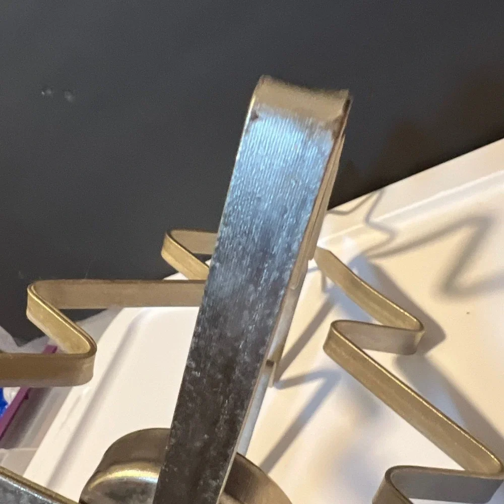 Metal Christmas Tree‎ Candle Holder Star Topper Table Decor tea light
